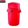 Pokrywa BRUTE® Dome Top Red 2647-88 do kontenera 2643-00
